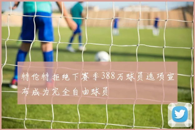 特伦特拒绝下赛季388万球员选项宣布成为完全自由球员